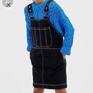 Collusion urban outfitters Demin Overall Dress size 2